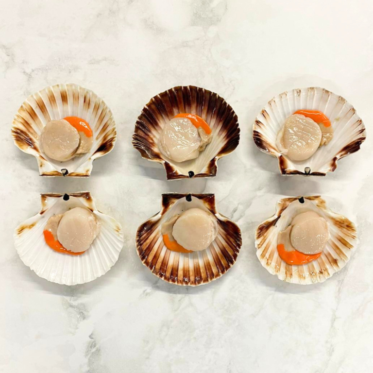Buy Half Shell King Scallops Delivery & Collection