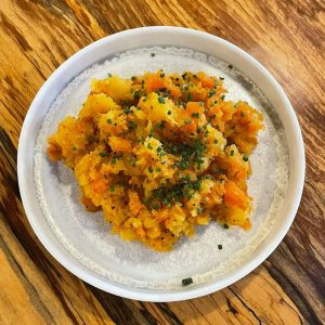 Skipper's Festive Sides - Crushed Turnip and Carrots